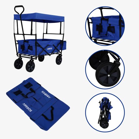 Bollerwagen mit Dach ECO