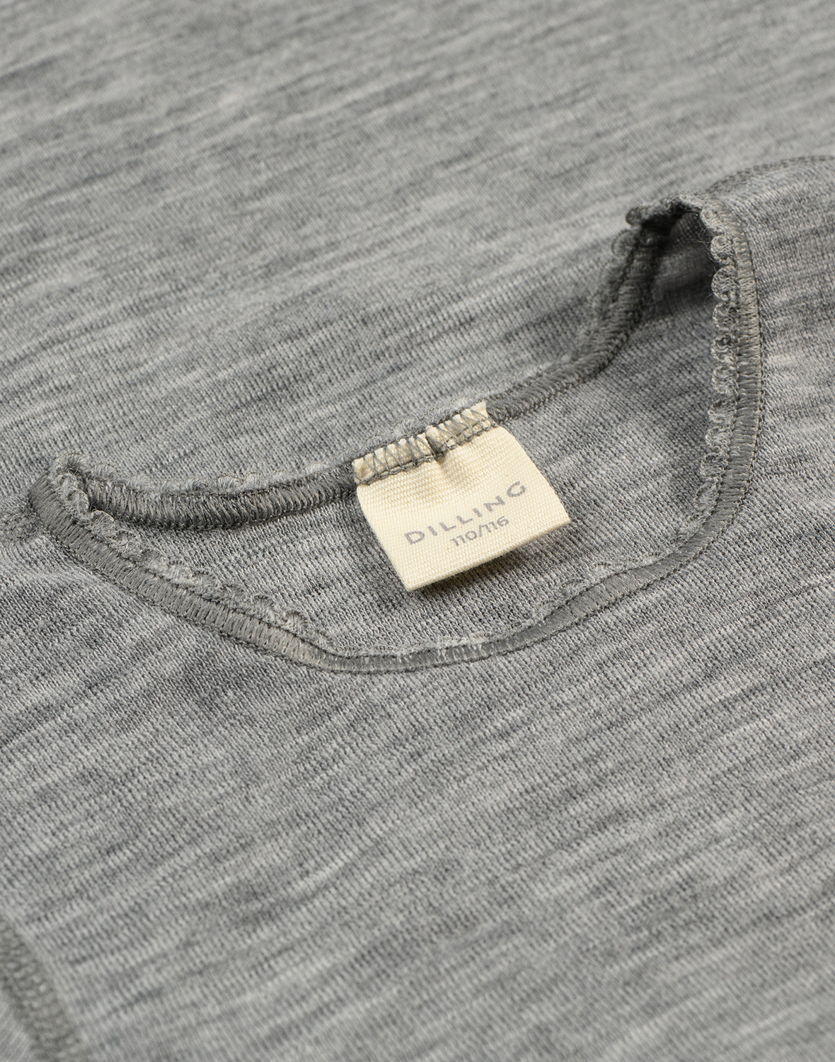 Shirt van merinowol voor kinderen in Natuur