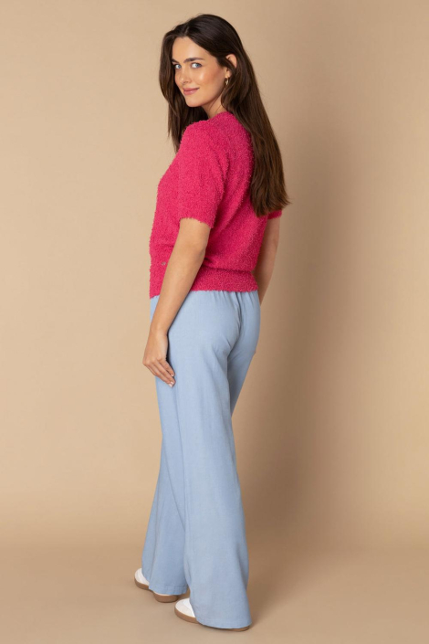 Ivy Beau roze dames vest