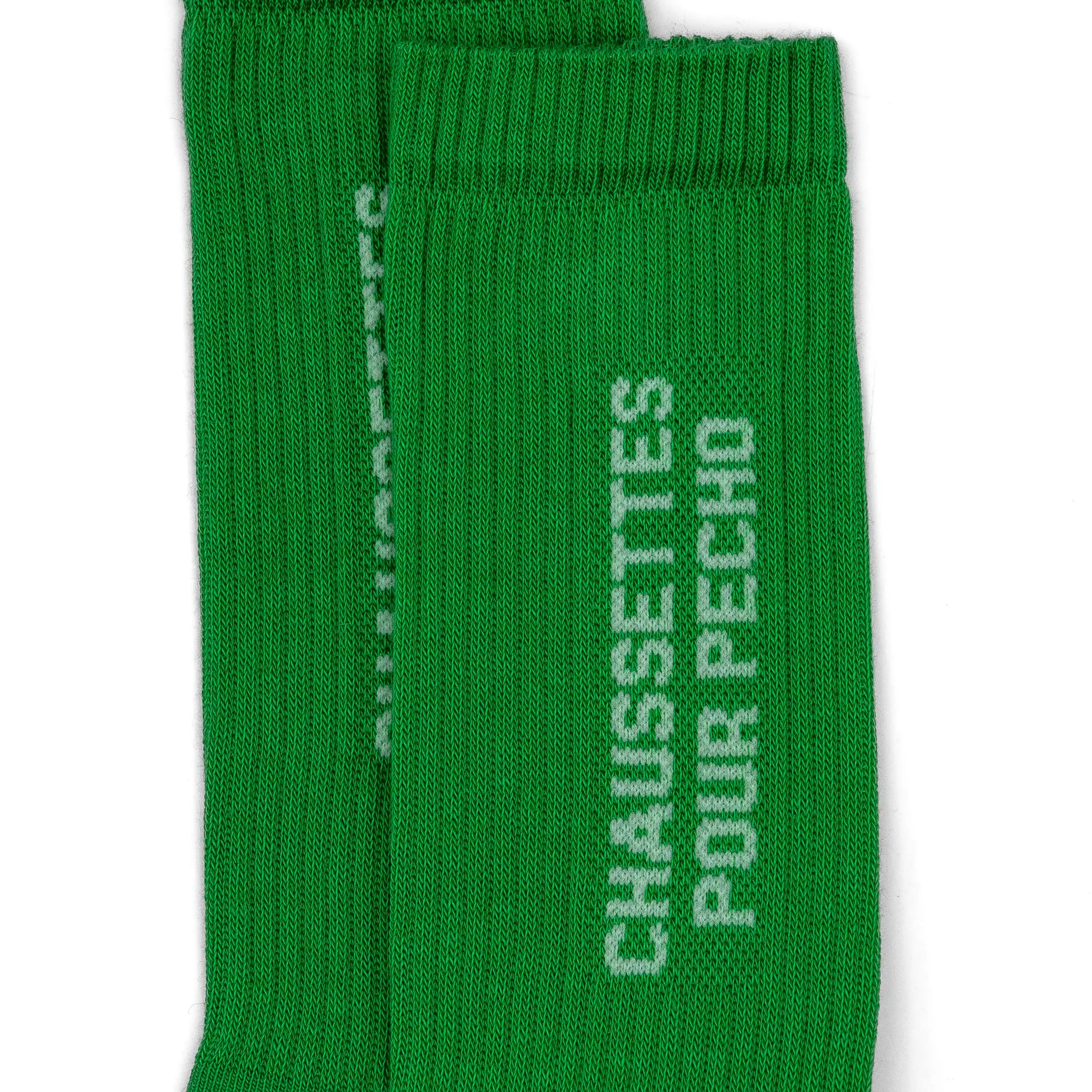 Chaussettes POUR PECHO vertes 40/45