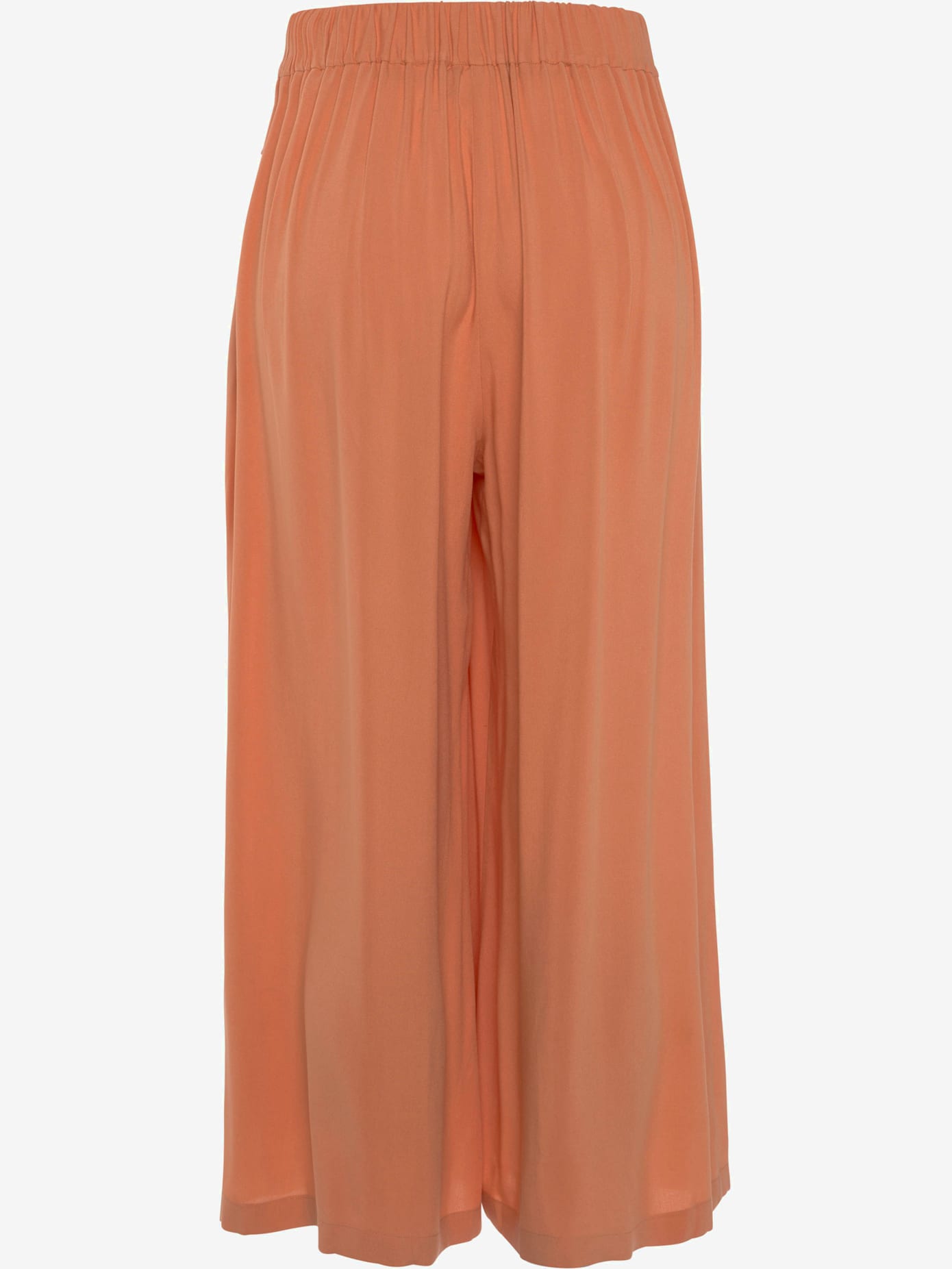 Jupe culotte large ceinture avec élastique au dos