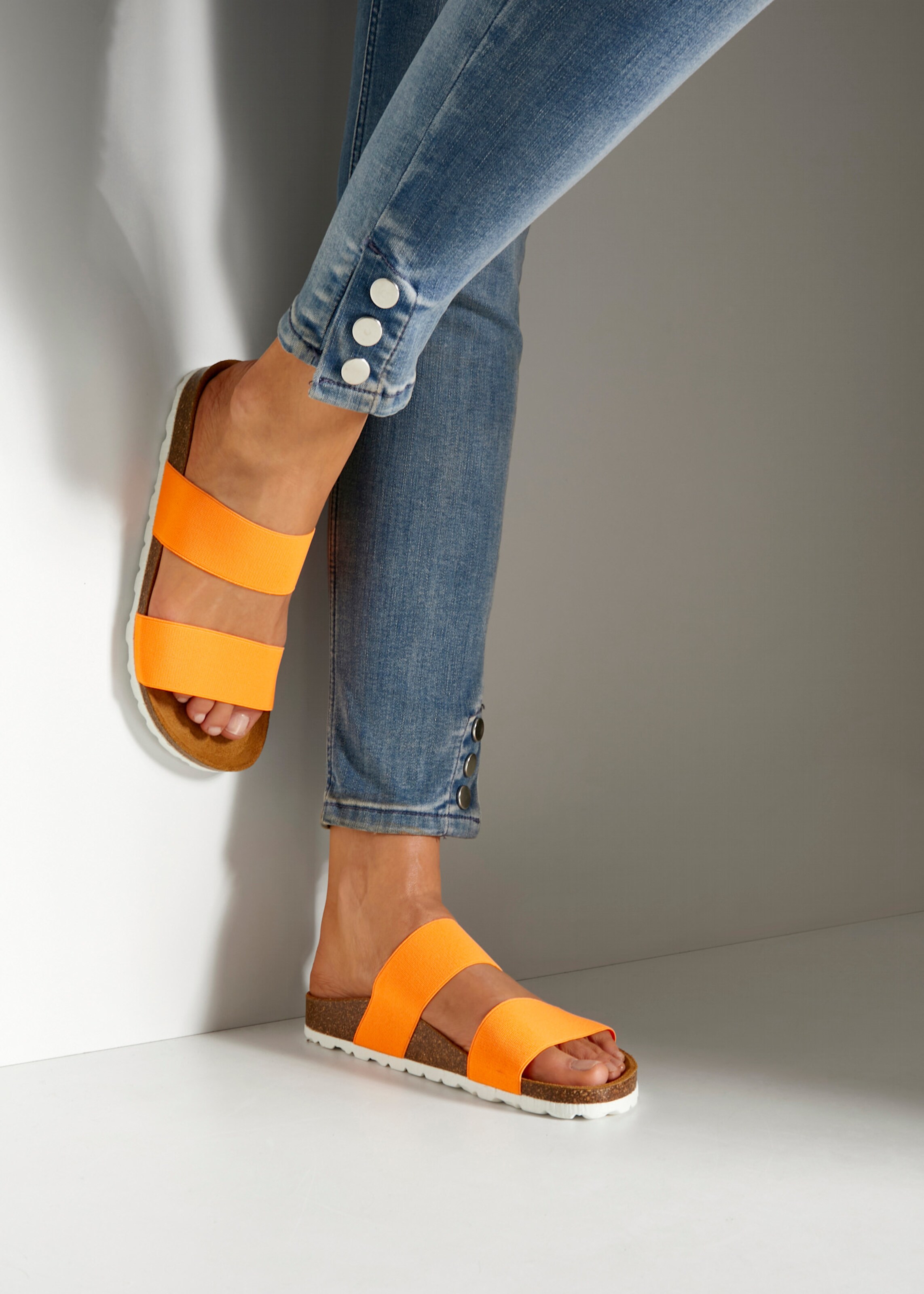 Vivance Pantolette in orange