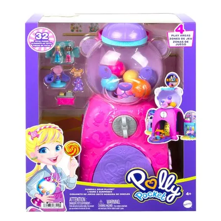 Mattel Polly Pocket Bärchen-Kaugummiautomat Spielset