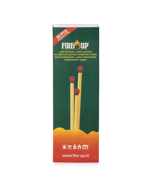 Fire-Up Barbecue Lucifers - Barbecue - 19.5 cm 40 stuks