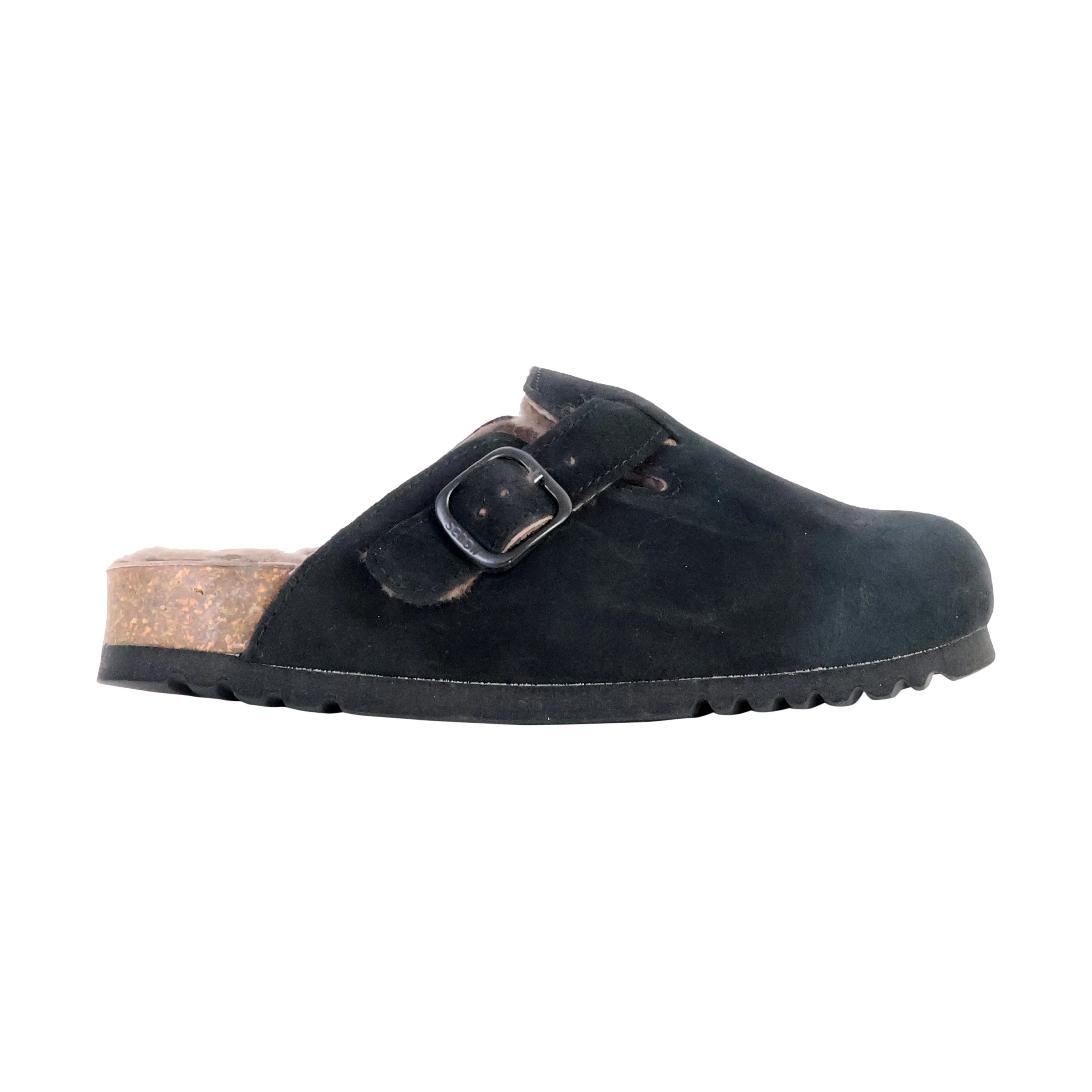 Mules cuirfae new f | Noir