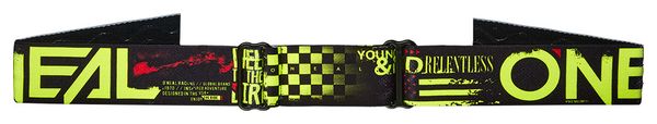 Masque O'Neal B-10 Attack Noir/Jaune Ecran Clear