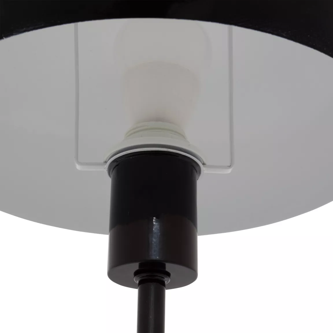 Lampe à poser métal (38 cm) Savio Noire