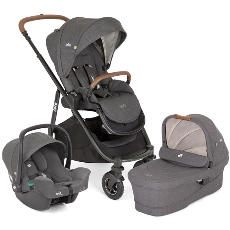 Joie cycle Versatrax Trio Kinderwagen Set Shell Gray