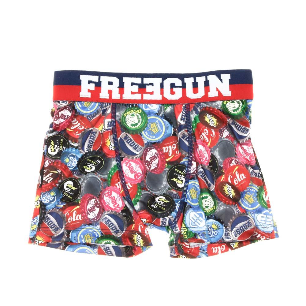 Freegun Boxer Noir/Rouge Garçon Freegun Capsule