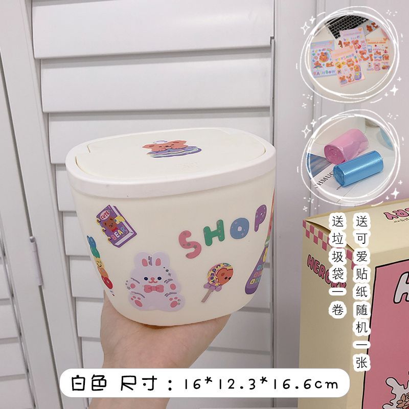 Chimi Chimi - Plastic Bureau Prullenbak / Sticker / Set