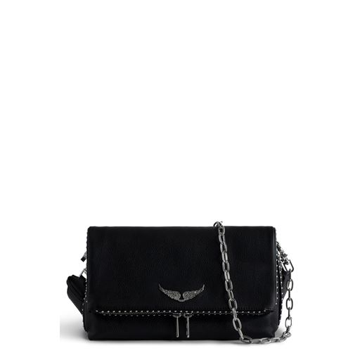 Zadig & Voltaire Rock Clutch, Black