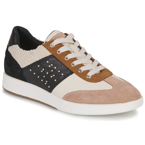 Geox - D MELEDA A - Blanc / Beige / Noir