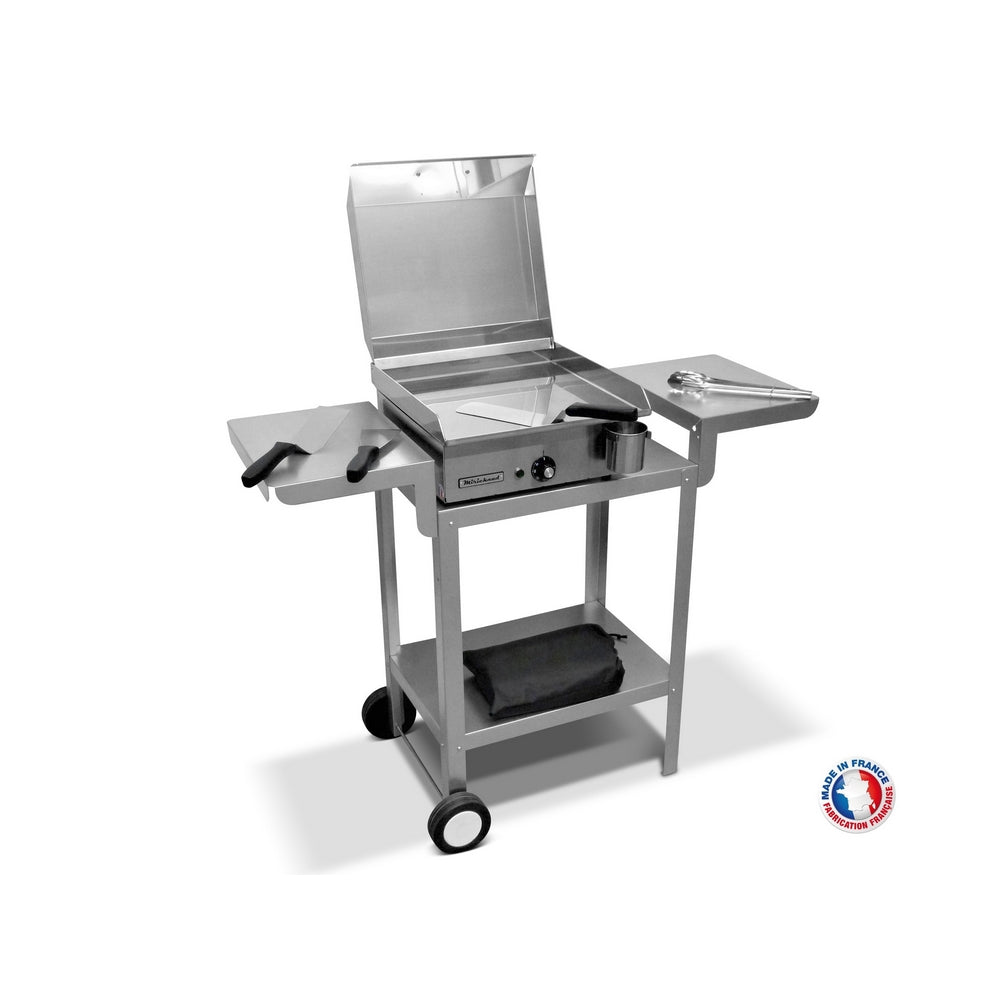 Pack plancha électrique Néo E420 + Chariot + accessoires - Planchaelec