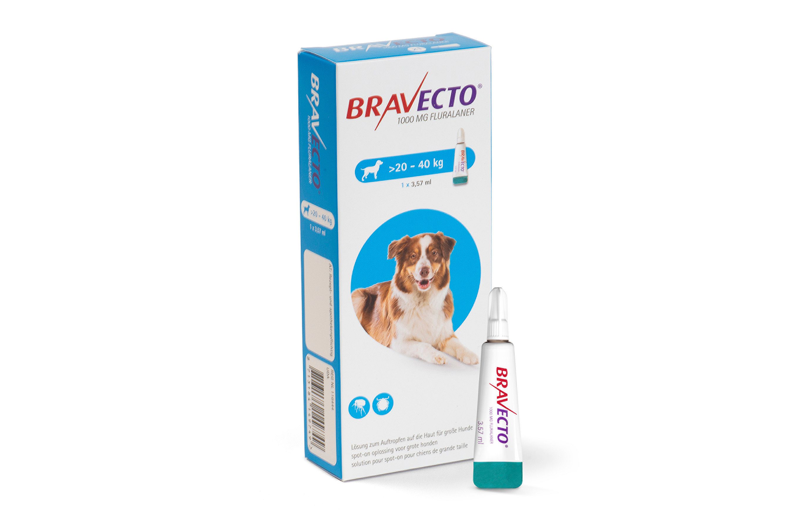 Bravecto Spot-on Pipet Hond | 11916