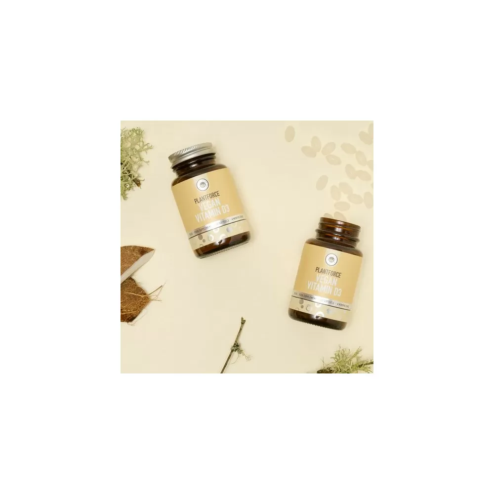 Plantforce Vitamin D - 120 softgels