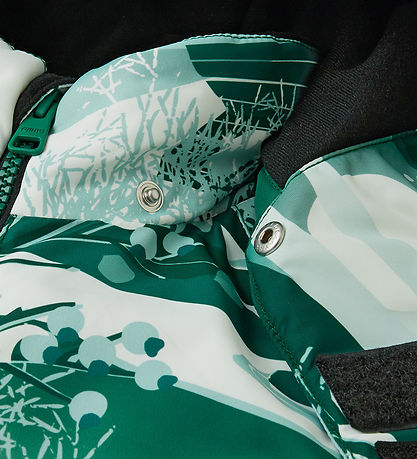 Reima Schneeanzug - Kurikka - Tiefer Green m. Print