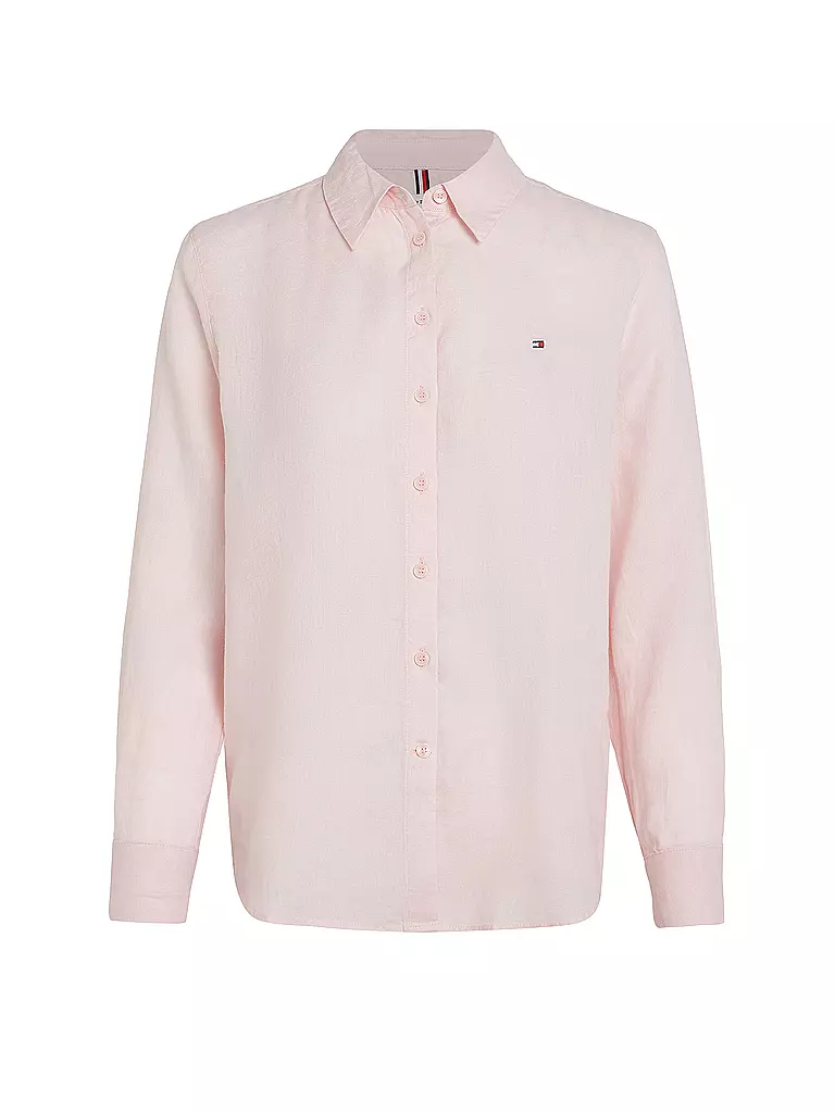 TOMMY HILFIGER Leinenbluse rosa