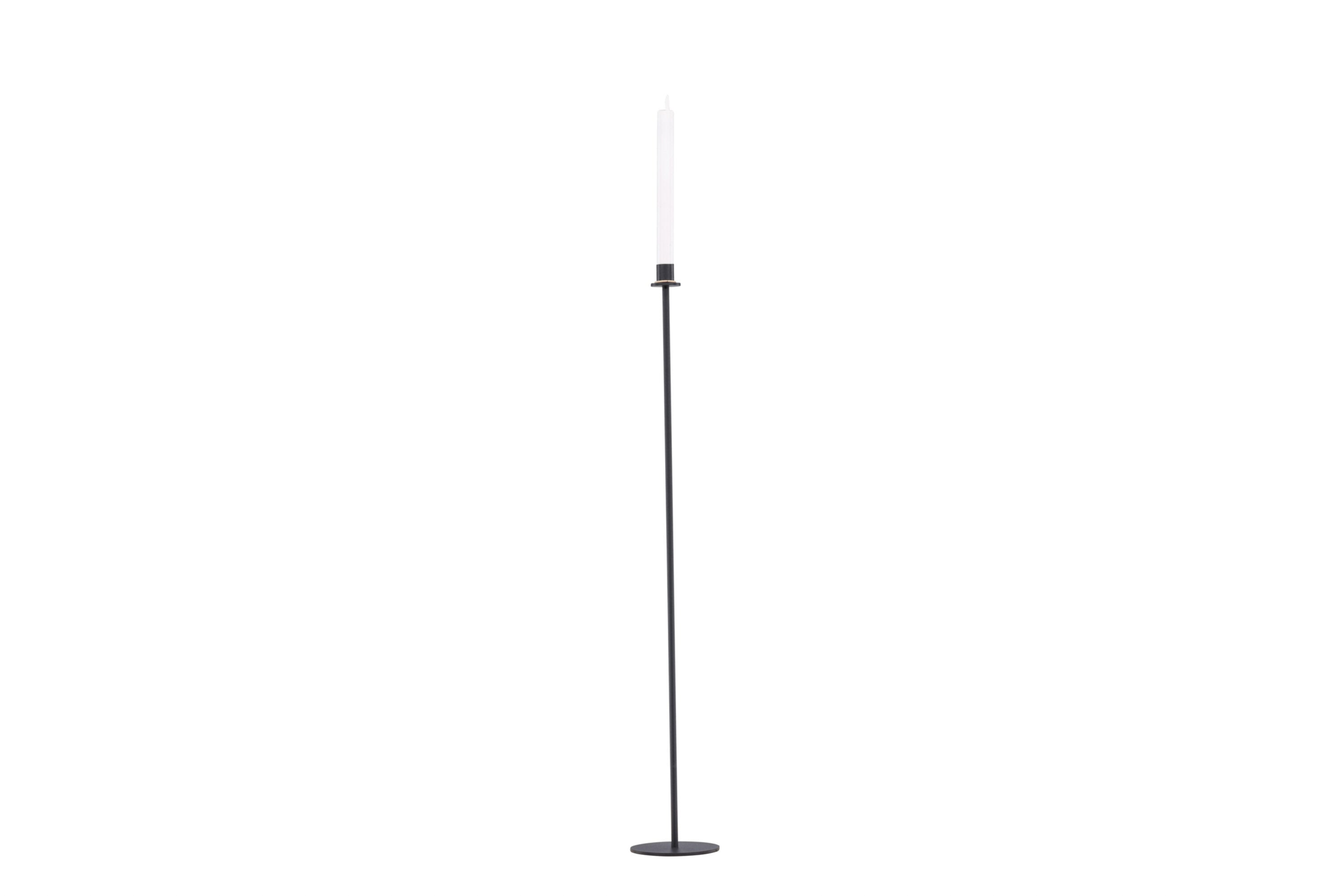 Salvian Kaarsenhouder 102cm - Zwart
