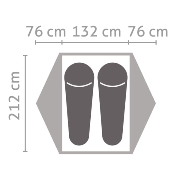 Tente bivouac SALEWA LATITUDE II TENT CACTUS