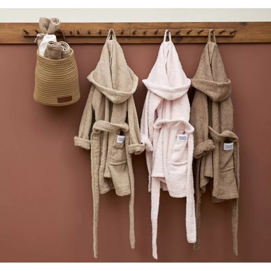 MEYCO Bademantel Basic Frottee Soft Pink