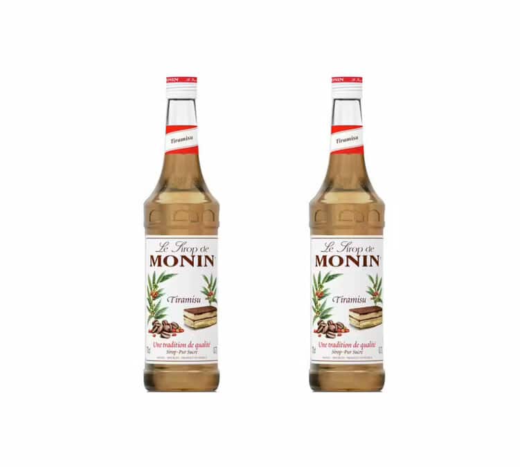 Sirop Monin - Tiramisu - 2 x 70 cl