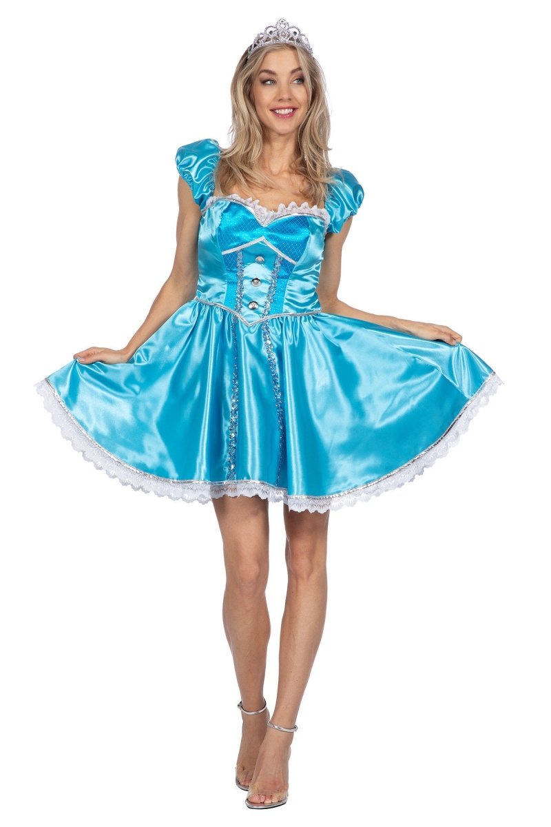 Prinsessen Jurk Blauw Dames Sexy