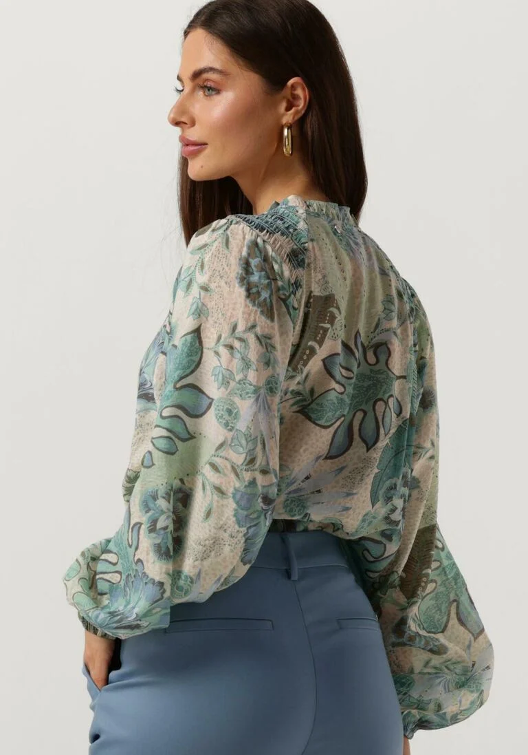MOS MOSH blauwe mos mosh blouse eisa sarasa