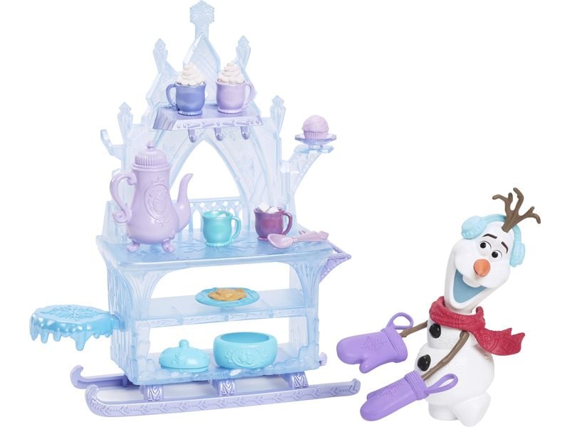 Disney Frozen Disney Frozen Icy Ice Olaf Cart Olaf Leckereien-Schlitten-Spielset mit Olaf-Puppe und über 15 Zubehörteilen
