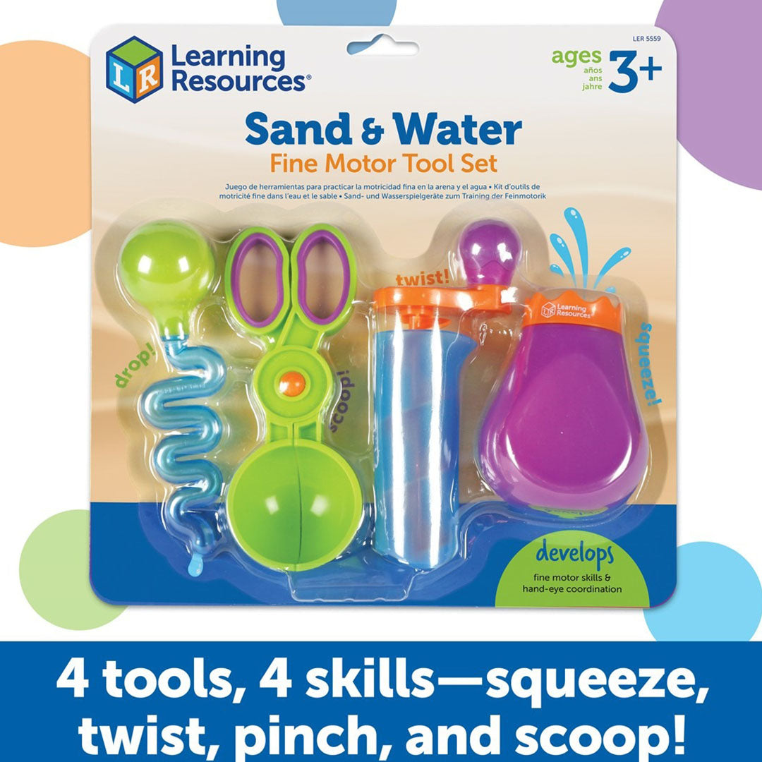 learning resources sand and water tools - 4st