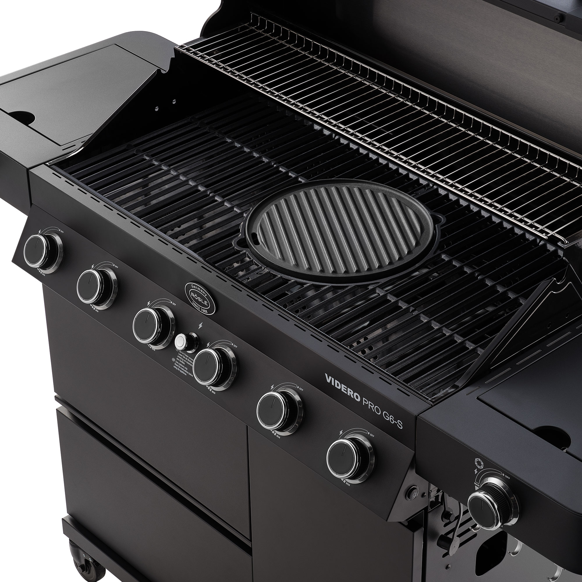 Gasgrill BBQ-Station VIDERO PRO G6-S VARIO+ 50mbar