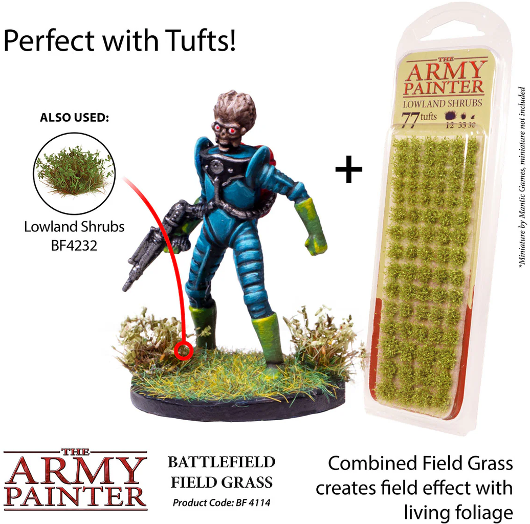 The Army Painter  Battlefield Basing: Field Grass    Die grüne Lunge deiner Dioramen