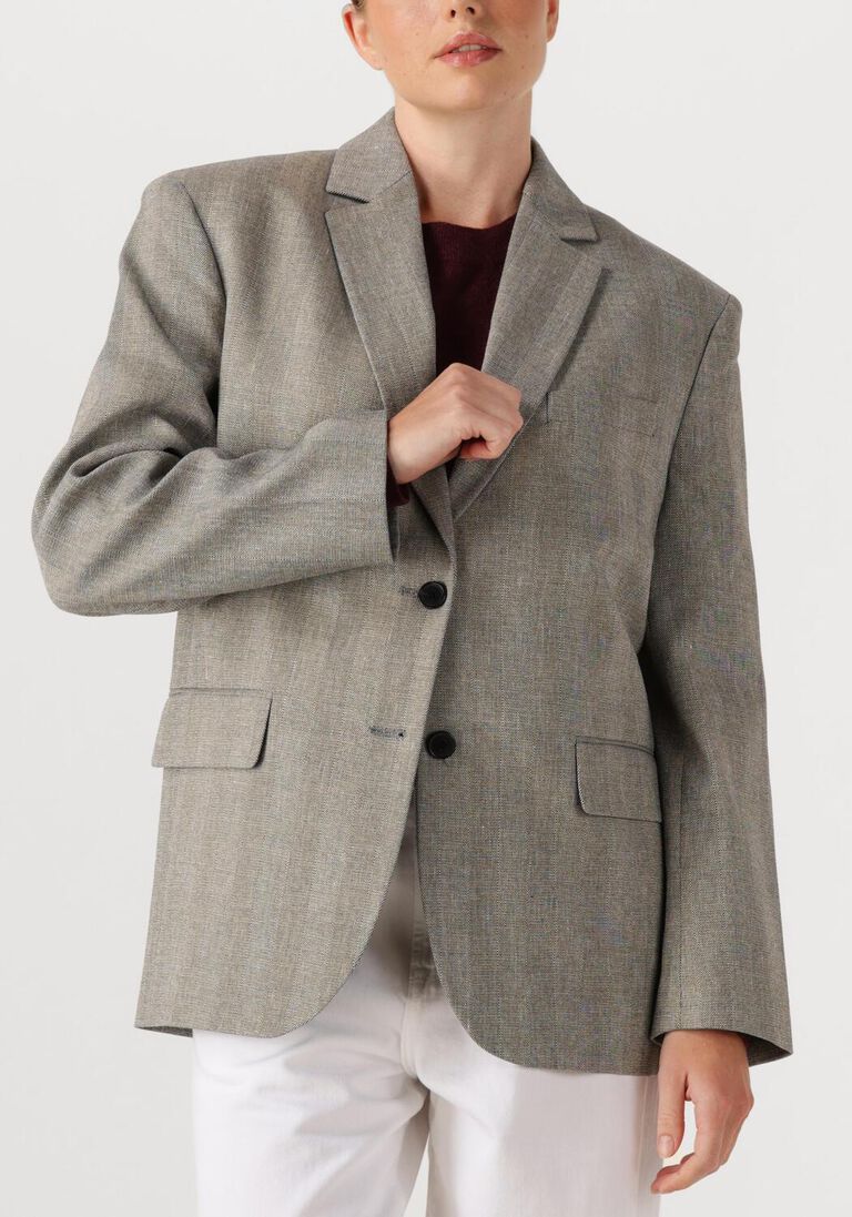 grijze anine bing blazer quinn blazer