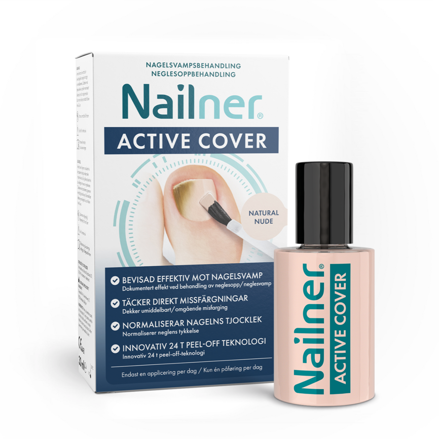 Nailner Active Cover mot neglesopp 30 ml
