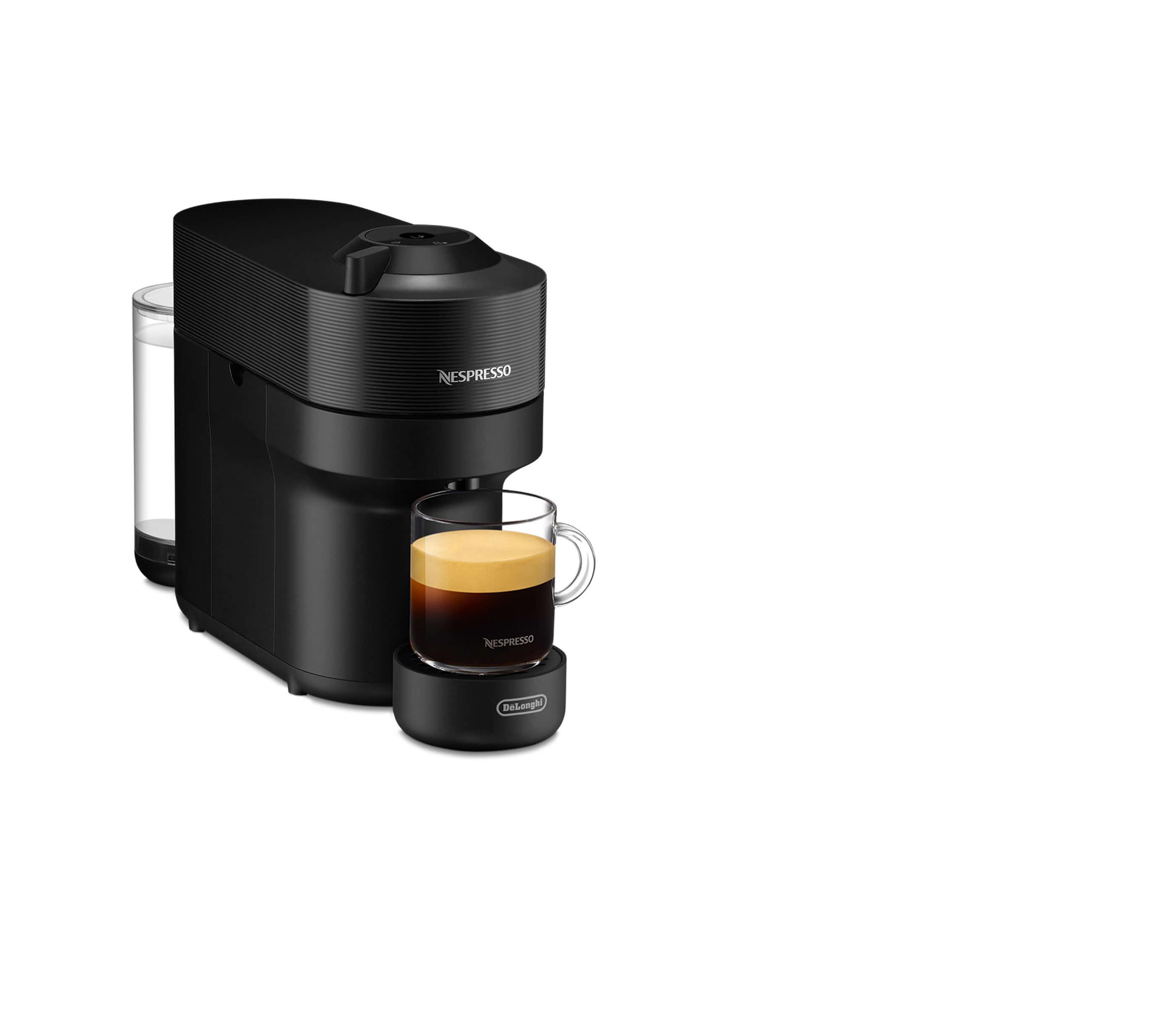 Máquina de café Vertuo Pop Liquorice Black em cápsulas
