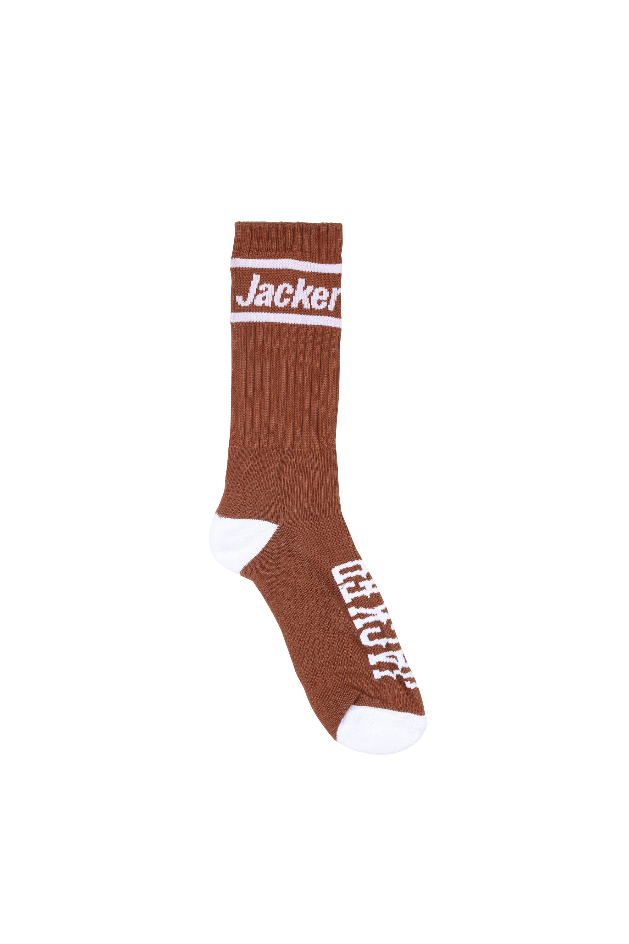 JACKER Chaussettes  AFTER LOGO Marron