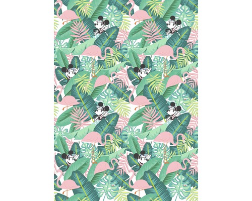 Fotobehang vliesbehang DX4-005 Disney Edition 4 Minnie Tropical 4-delig. 200x280cm