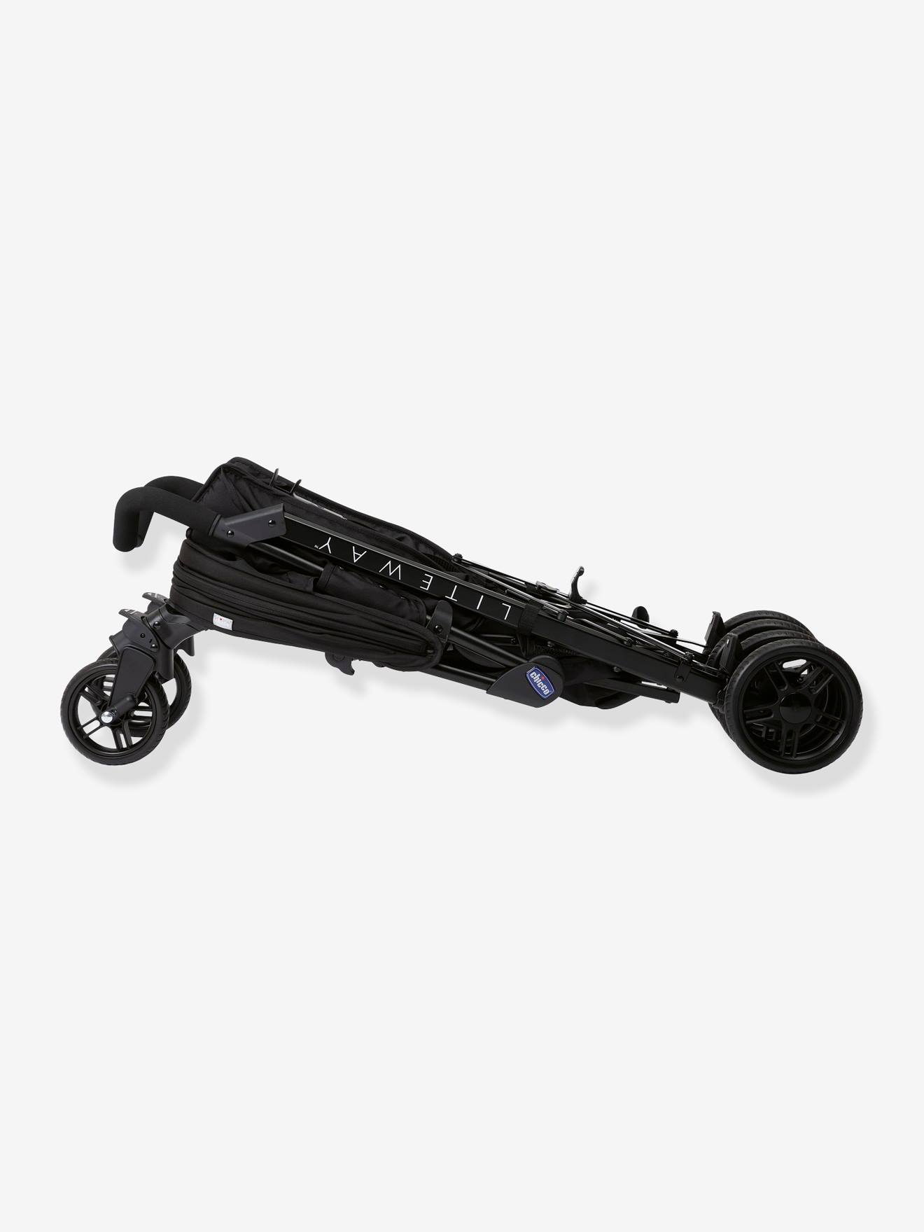 Carrinho de bebê CHICCO Liteway 4, preto liso