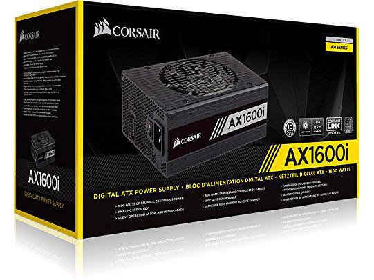 Corsair Netzteil AX1600i iCUE 1600 W 1600 W ATX-Netzteil