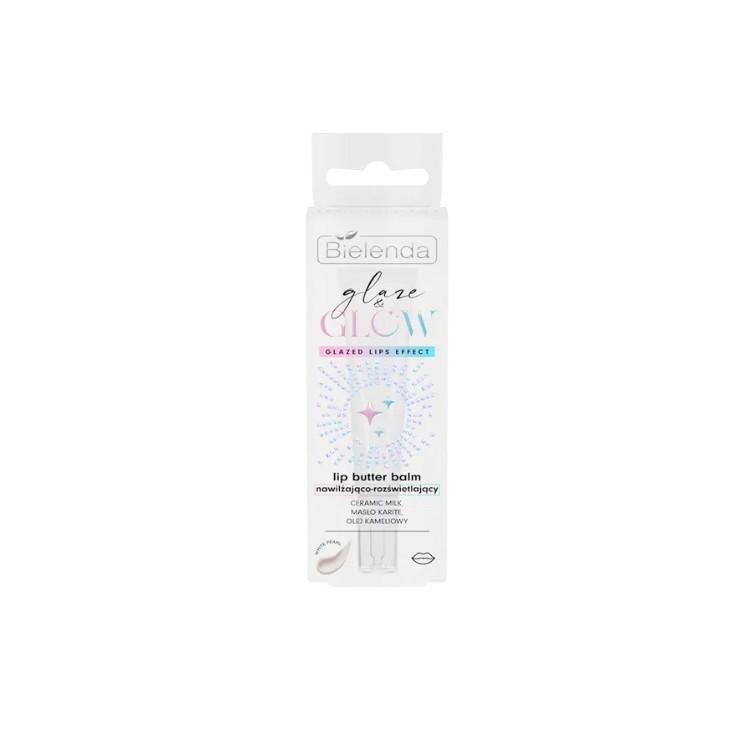 Bielenda Glaze & Glow feuchtigkeitsspendender und aufhellender Lippenbalsam 10 g