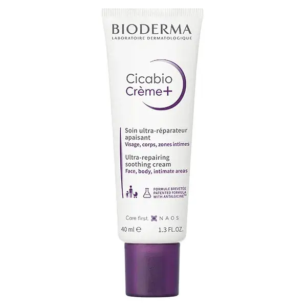 Bioderma Cicabio Cuidado Suavizante, Reparador e Isolante para Pele Danificada 40ml