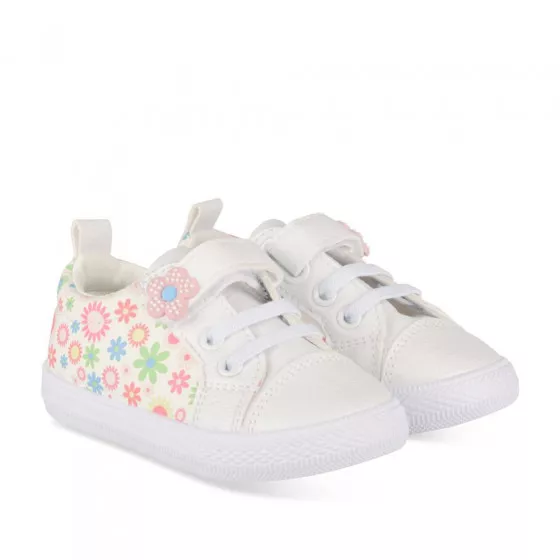 Baskets BLANC FREEMOUSS GIRL