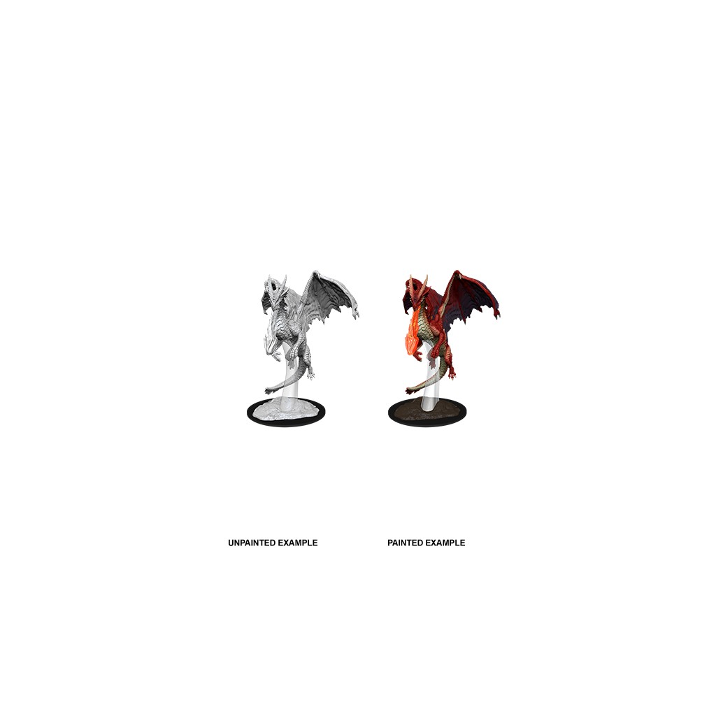 D&D Nolzur's Marvelous Unpainted Miniatures: Young Red Dragon