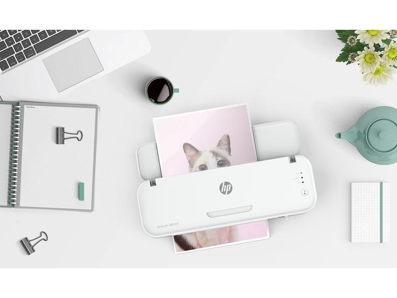 HP Laminiergerät OneLam 400 A4 125 µm Laminiergerät für Kaltlaminierung