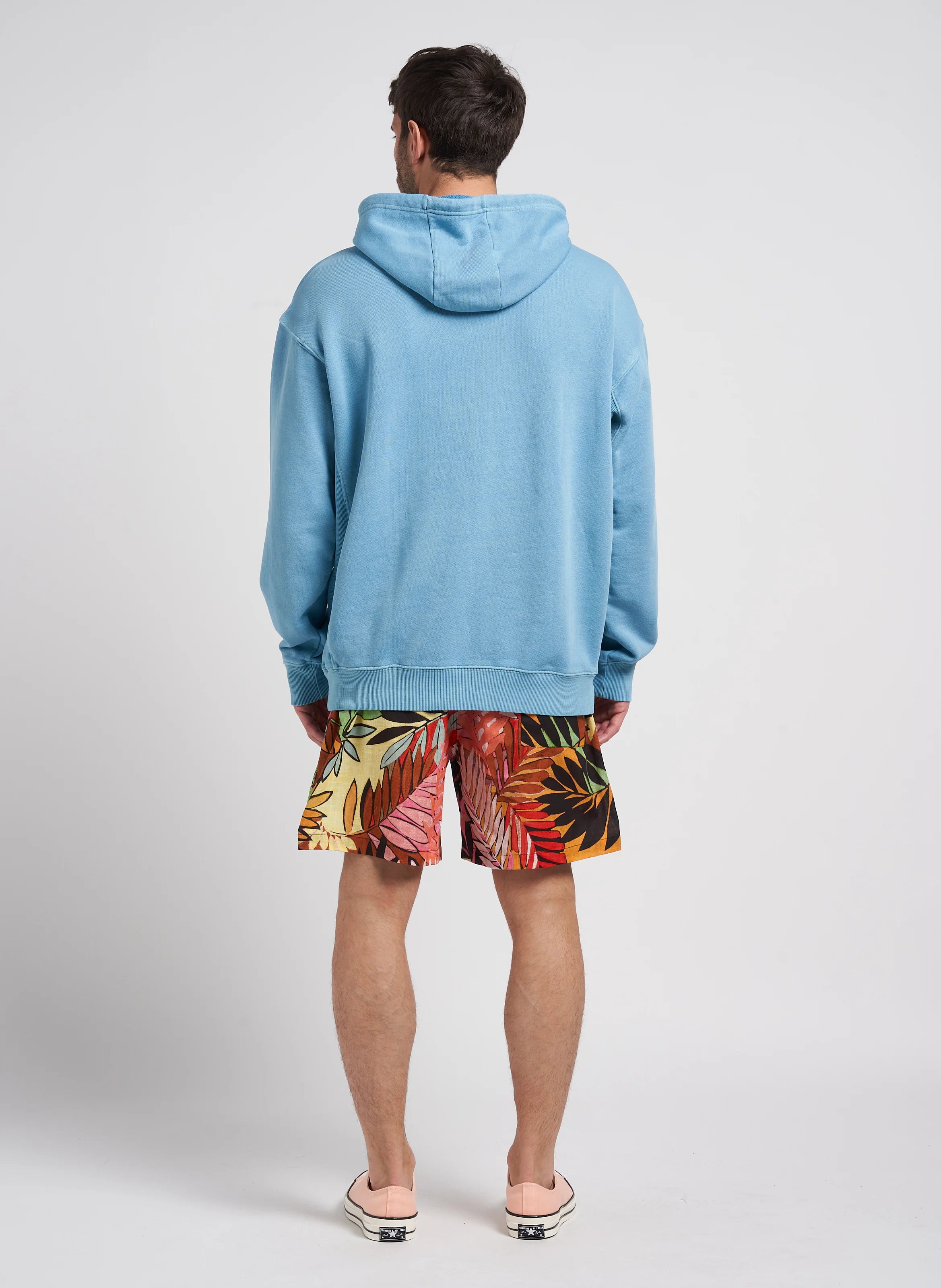 CL ND FT - Sweat à capuche en coton | Bleu