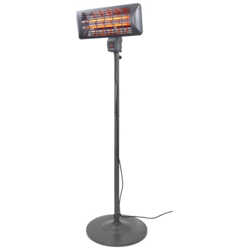Eurom elektrische terrasverwarmer met standaard Q-time 2000S