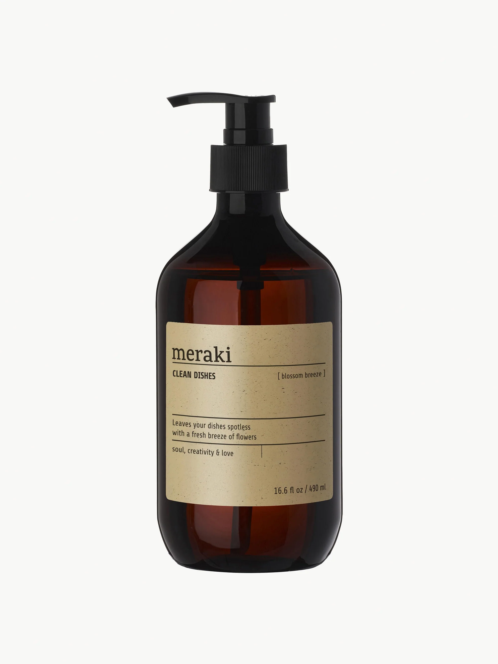 Afwasmiddel  Blossom Breeze (citrus, munt, bloemen, hout en vanille)