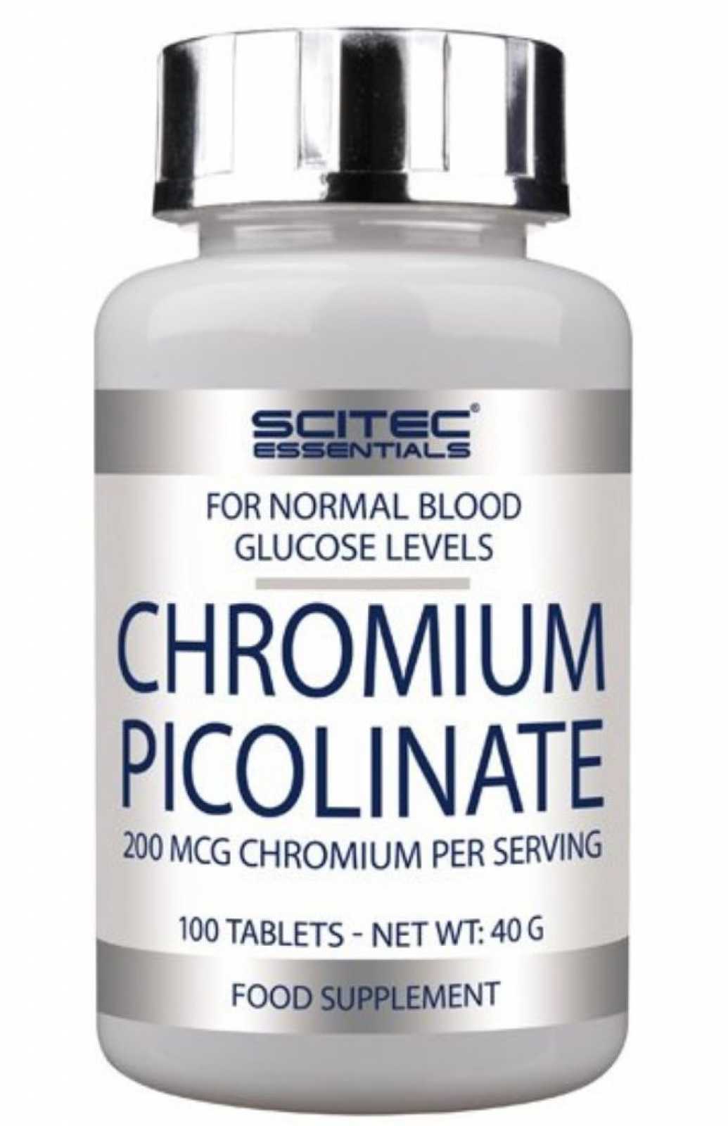 Scitec Nutrition Picolinato de Cromo 100 comprimidos