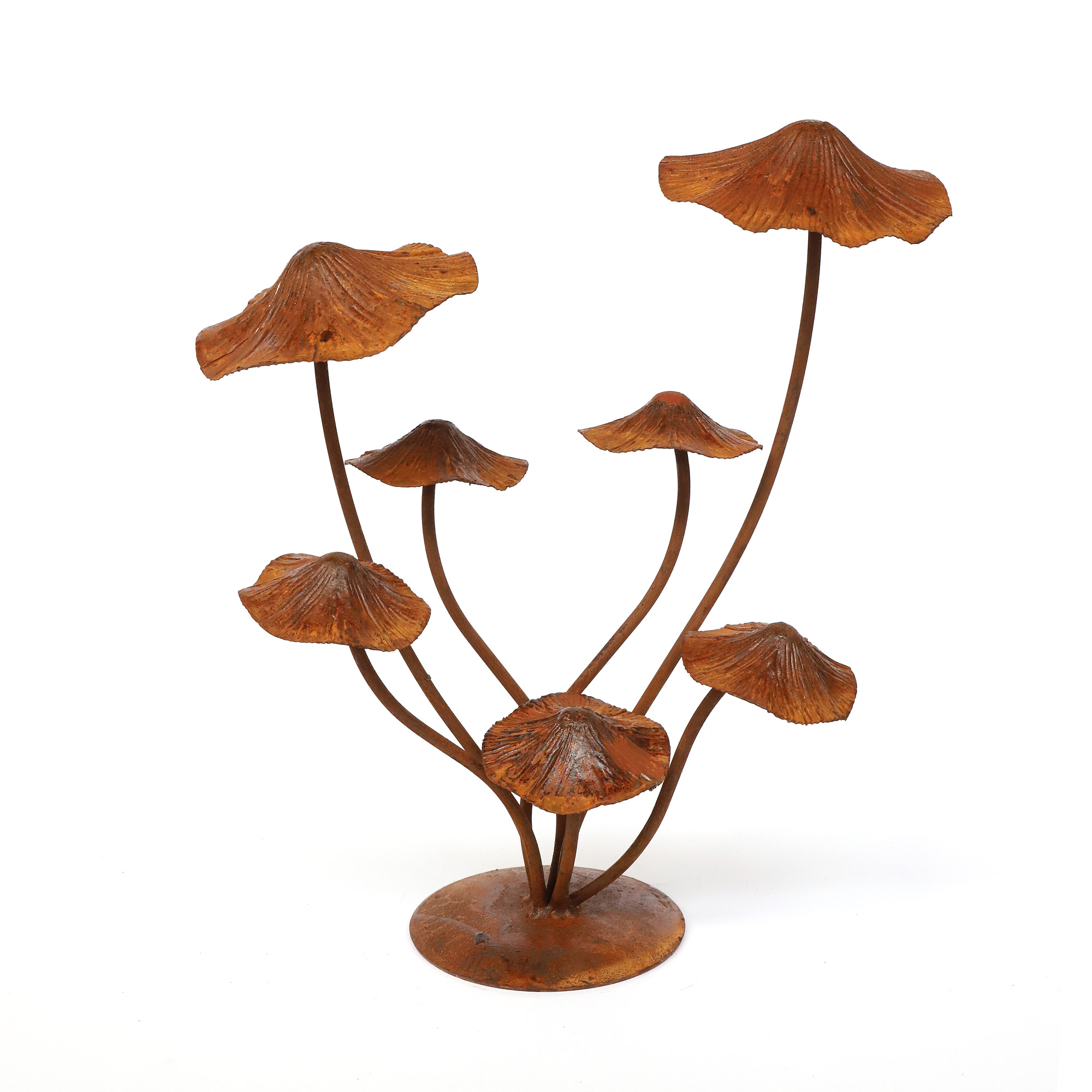 Figur 'Pilze' aus Eisen, H 44 cm, B 39,5 cm, L 20 cm günstig bestellen