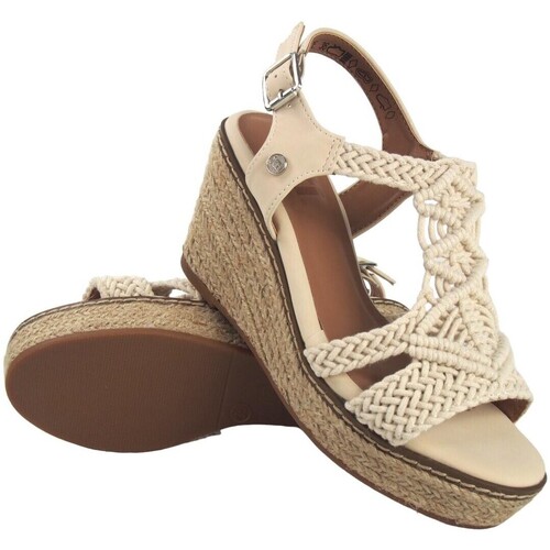 Xti - Sandalia señora140872 beig Blanco