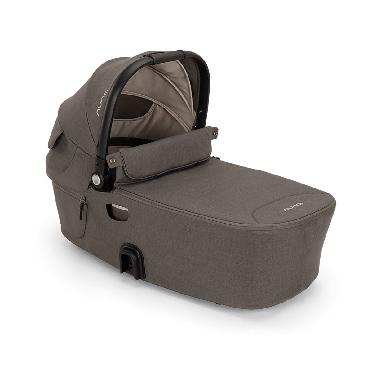 Nuna Nuna DEMI™ next Kinderwagen Granite 3in1 Set inkl. faltbare Babywanne und Babyschale Pipa Next i-Size Caviar/Handle Chocolate Kollektion 2024
